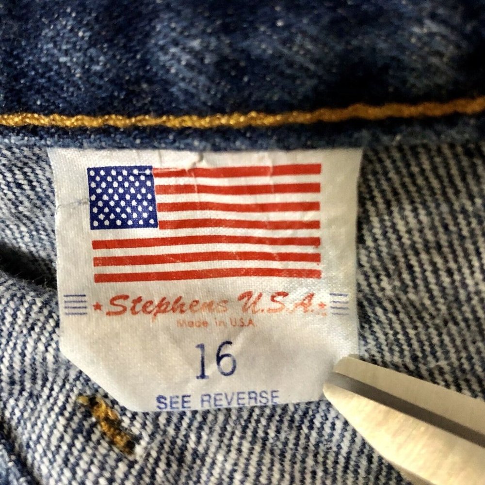 Vintage Stephens USA Jeans Womens 16 Used - Picture 9 of 14